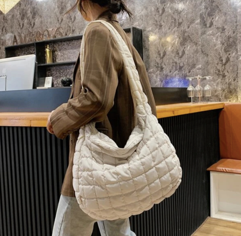 cos quilted oversized bag